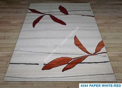 Carpet Sevilla 4544-paper-white-red