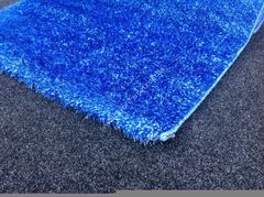 Килим Ворсистий килим Shaggy 3D blue