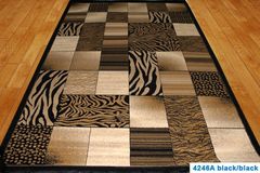 Килим Класичний килим Super Elmas 4246A black
