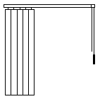 Vertical blinds от механизма
