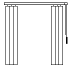 Vertical blinds от центра