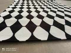 Carpet Almina 126702 black white