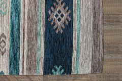 Carpet Almina 127574 gray turkuaz