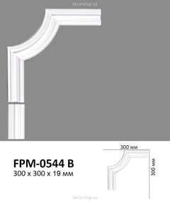 Кутовий елемент для молдингів Perimeter FPM-0544B