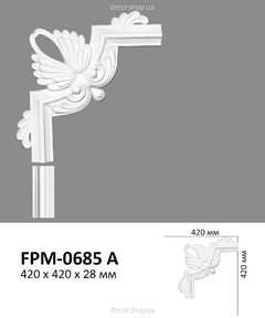 Угловой элемент для молдингов Perimeter FPM-0685A