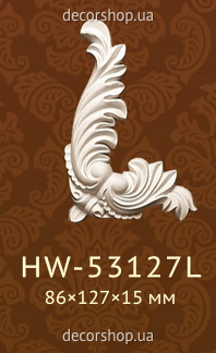 Декоративний орнамент (панно)  HW-53127 L/R
