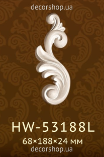 Декоративний орнамент (панно)  HW-53188 L/R