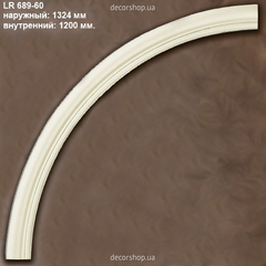 Потолочный бордюр (дуга) Gaudi Decor LR 689/60 молдинг радиальный