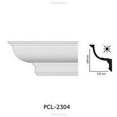 Гладкий карниз Perimeter PCL-2304