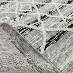 Килим Стрижений килим Bilbao Y585A grey antrasit