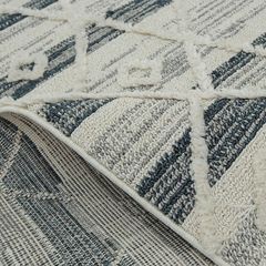 Carpet Bilbao Y585A white blue
