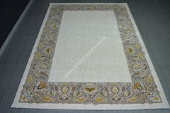 килим Carmina 0123a brown ivory