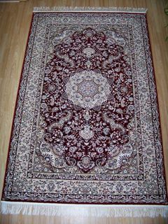 Килим Елітний килим Esfahan 4879 red-ivory