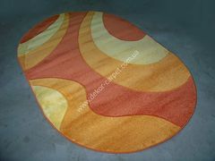 Килим Стрижений килим Gold Friese 7108 orange