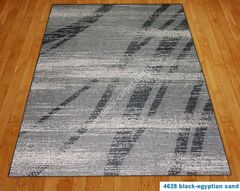 Килим Класичний килим Vintage 4628-black-egyptian-sand
