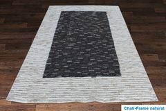 Килим Ворсистий килим Chak Frame natural