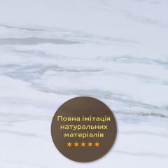 Декоративная ПВХ плита Sticker wall греческий белый мрамор 0,6*1,2мх3мм SW-00002269