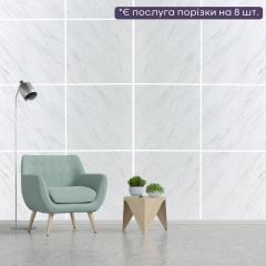 Decorative self-adhesive PVC board Sticker wall white marble OS-KL8011 SW-00001399