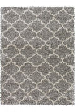 Килим Ворсистий килим Denso light grey pattern