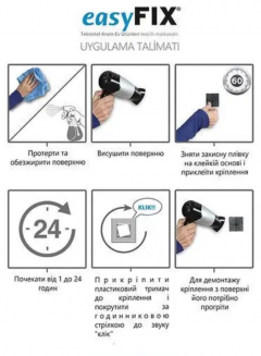 Paper towel holder, self-adhesive without lid, chrome Tekno-tel EF272-K