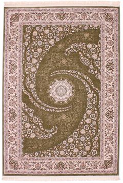 Esfahan 7927A-GREEN-IVORY