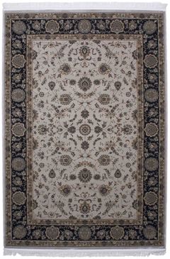 Ворсистий килим Esfahan 8942 ivory black