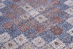 Ворсистий килим Esfahan 9468A-BLUE-IVORY