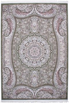 Ворсистий килим Esfahan 9648 GREEN IVORY