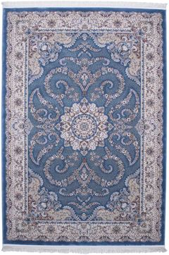 Ворсистый ковер Esfahan 9720A-BLUE-IVORY