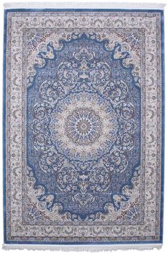 Ворсистый ковер Esfahan 9724A-BLUE-IVORY