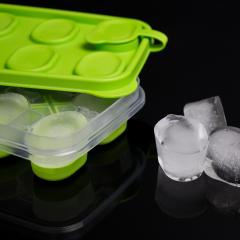 Форма для льда Omak Plastik DecoBella, зеленая 50862