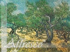 Fresco Affresco Orchard in Blossom Mural