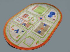 Дитячий килим Fulya 8c44b orange