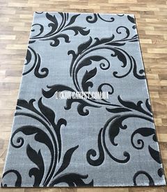 Килим Стрижений килим Karnaval 532 grey antrasit