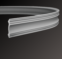 Smooth cornice Европласт Europlast 1.50.113 (flexible)
