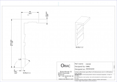 Карниз под подсветку Orac Decor CX216-2600