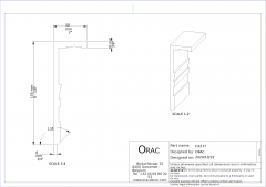 Карниз под подсветку Orac Decor CX217-2600