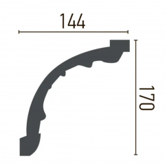 Карниз с орнаментом Gaudi Decor C 1061 (2.44м) Flexi