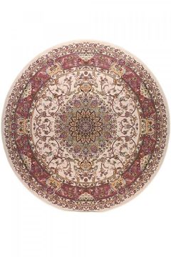 Килим Акриловий килим Kerman 0809с cream pink