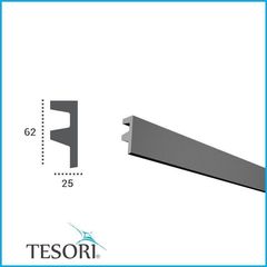 Illuminated cornice Tesori KF 501 (2.44m) Flexi