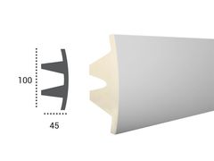 Карниз под подсветку Tesori KF 503 (2.44м) Flexi