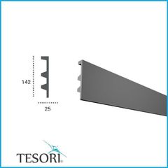 Illuminated cornice Tesori KF 505 (2.44m) Flexi