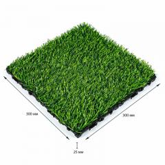 Композитна плитка WPC Sticker wall 30х30х3,8см Трава SW-00003287