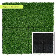 Композитна плитка WPC Sticker wall 30х30х3,8см Трава SW-00003287