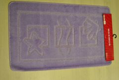 Bathroom rugs Maritime lilac 3909