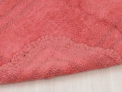 Bathroom rugs Sahra dark pink 3471