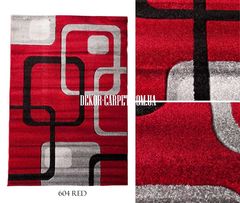 Килим Стрижений килим Milano 604 red