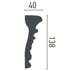 Molding Gaudi Decor CR 608 (2.44m)