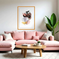 Молдинг Sticker wall 5000х10х7мм Золотой SW-00002680