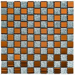 Decorative glass mosaic Sticker wall 298х298х4,5мм SW-00002361